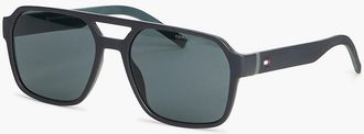 Tommy Hilfiger Mens Sporty Navigator Frame Sunglasses - Grey
