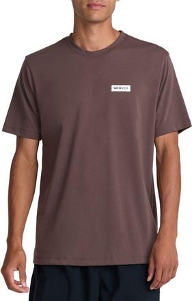 Rvca Icon Performance T-Shirt in Mocha at Nordstrom, Size Xx-Large