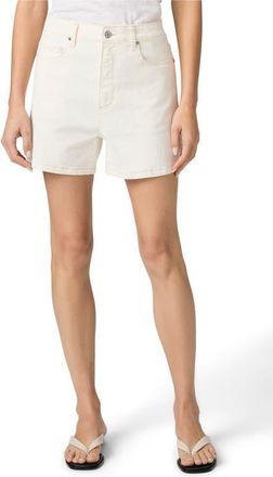 Paige Dani Ultra High Waist Denim Shorts in Toasted Ecru at Nordstrom, Size 23