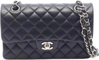 Chanel Pre-owned Vintage Schoudertas - Dames - Vintage Schoudertas - Zwart - ONE Size - Leer - Vintage