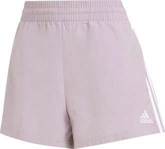 adidas (WMNS) adidas Essentials 3-Stripes Woven Shorts Asia Sizing Light Mauve IS1481