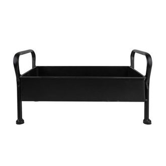 Foreside Home And Garden Footed Caddy Black Metal at Nordstrom