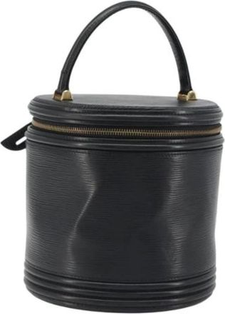 Louis Vuitton Tweedehands leren Louis Vuitton tassen - Dames - Vintage Tas - Zwart - ONE Size - Vintage