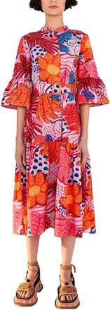 Farm Rio Farm Rio Midi Dress