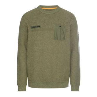Camel Active Maglieria Girocollo - - Knitwear - Uomo - Verde - 2XL