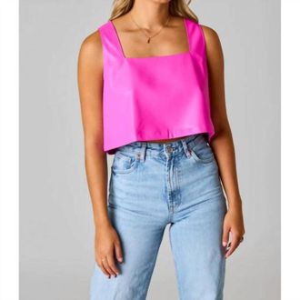 BuddyLove Manning Top In Magenta