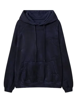 Juun.J hooded pocket-detail hoodie - men - Cotton - M - Blue
