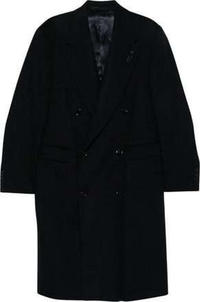 Lardini Hombre, Abrigos, Negro, Talla: M
