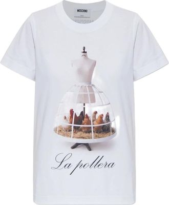 Moschino Donna, Top, Multicolore, XS, new