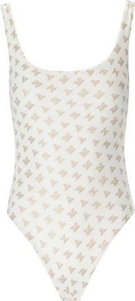 Max Mara Dames, Badkleding, Wit, Maat: XL Jersey