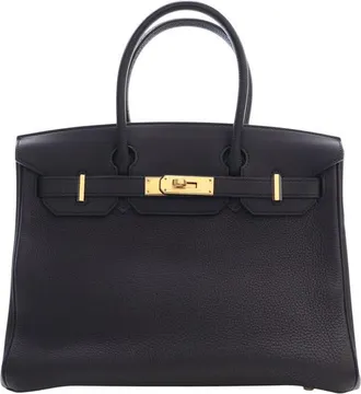 Herm&egrave;s Pre-owned Hermes Togo Swift and Toile 3 in 1 Birkin Retourne 30 Pouch Ladies T9B8896XX66T0EN3