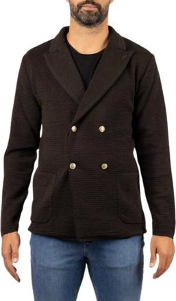 Paoloni Blazer - Jackets - Hombre - Marr&oacute;n - 2XL