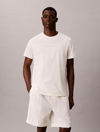 Calvin Klein Conjunto De Shorts De Pijama Cotton Poplin