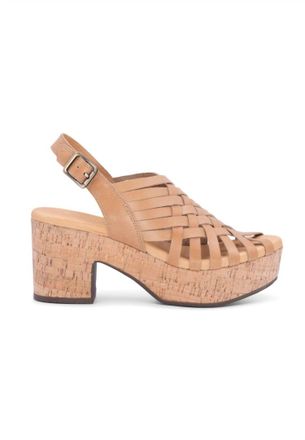 Chocolat Blu Womens Georgina Platform Sandal In Camel