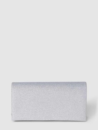 Jake*s Clutch mit Überschlag in Silber, Größe 1