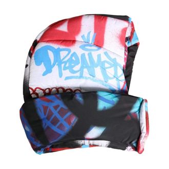 Dolce & Gabbana Hats, male, Multicolor, Size: ONE SIZE Graffiti Print Padded Bucket Hat