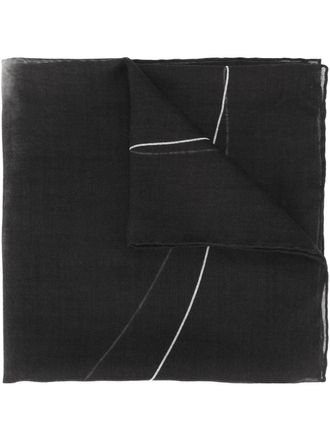 Givenchy Monkey Brothers scarf - Zwart