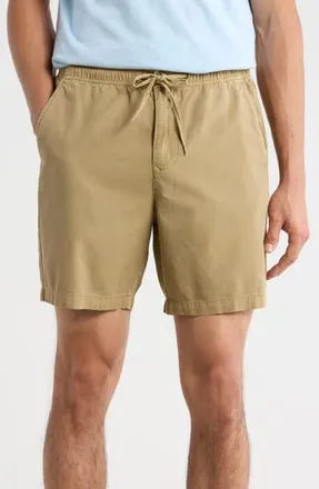 Barbour Relaxed Fit Cotton Oxford Cloth Drawstring Chino Shorts in Washed Stone at Nordstrom Rack, Size Xx-Large