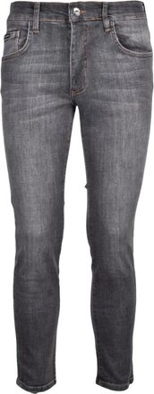Dolce & Gabbana Slim Jeans - Heren - Slim Fit Jeans - Grijs - M - Katoen - Jeans