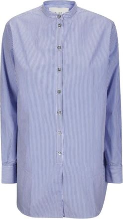 STUDIO NICHOLSON Camicia in cotone - Blu