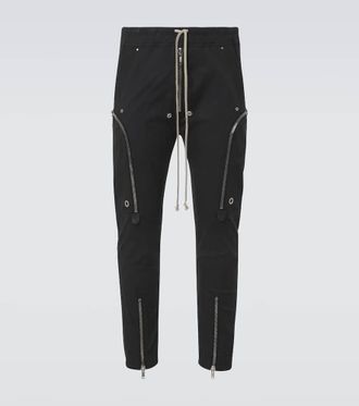 Rick Owens Bauhaus Cargo cotton-blend pants