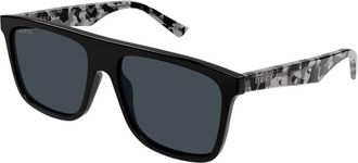 Gucci Grey Square Mens Sunglasses GG2182S 004 57