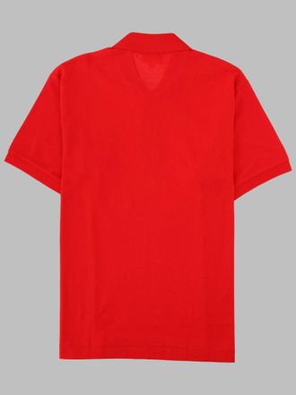Lacoste Cotton Piqu&eacute; Polo Shirt - Red