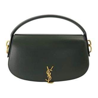 Saint Laurent Dark Green Voltaire Bag - female - Saint Laurent - Handbags - Green - ONE SIZE - Bags