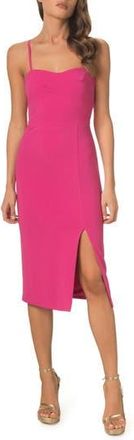 Dress The Population Alana Body-Con Cocktail Dress in Bright Fuchsia at Nordstrom Rack, Size Xx-Large