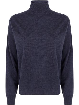 Drumohr Sweater Turtle Neck L1d105r 680 Charcoal