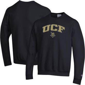 Champion Mens Champion Black UCF Knights Arch Over Logo Pullover Sweatshirt at Nordstrom, Size Xx-Large