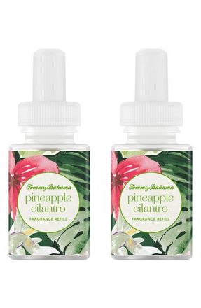Pura x Tommy Bahama 2-Pack Smart Fragrance Diffuser Refills in Pineapple Cilantro at Nordstrom