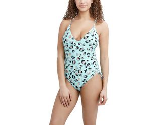 BCBGeneration Generation Wild Thing Lingerie Maillot Womens Swimsuits One Piece Mint : XL, Nylon/Spandex