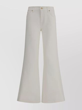 7 For All Mankind flare jeans silhouette figure-flattering