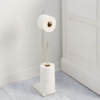 Ballard Designs Maia Marble Toilet Paper Holder - Ballard Designs