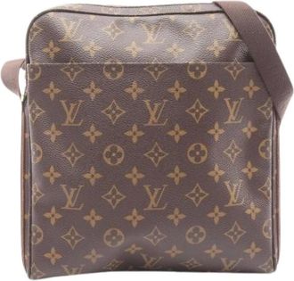 Louis Vuitton Pre-owned Cross Body Bags, male, Brown, Size: ONE SIZE Pre-owned Monogram Shoulder Bag