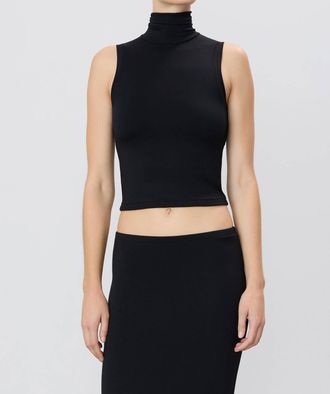 &Eacute;terne Harlow Slightly Cropped Top In Black