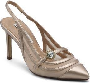 Charles by Charles David Swan Slingback Mary Jane Pump in Gold Metallic at Nordstrom Rack, Size 9.5