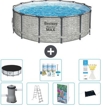 Bestway Piscina Bestway Steel Pro Max Redonda - 427x122 Cm - 8-piezas S632