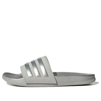 adidas (WMNS) adidas Adilette Comfort Slide Grey Silver Metallic H03619