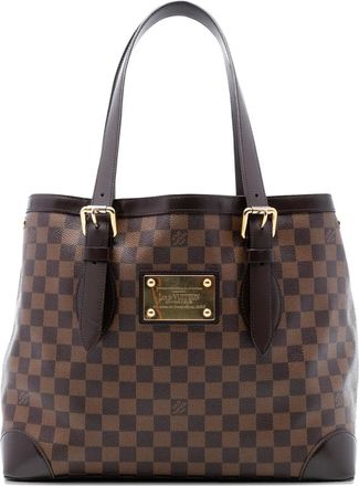 Louis Vuitton 2010 Damier Ebene Hampstead MM tote bag - Bruin