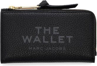 Marc Jacobs The Medium Flat Leather Wallet in Black at Nordstrom