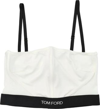 Tom Ford Modal Signature Bra - Dames - BHs - Wit - M - Ondergoed