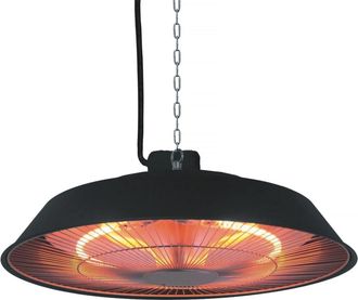 Habitat et Jardin Habitat Et Jardin - Calefactor El&eacute;ctrico Suspendido - 1500w - Negro