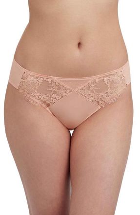 Skarlett Blue Amour Lace Bikini in Naked at Nordstrom, Size X-Large