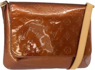 Louis Vuitton Pre-owned Cross Body Bag - Dames - Vintage Schoudertas - Bruin - ONE Size - Leer - Vintage