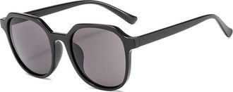 Generic Men Driving Outdoor Sunglasses Sports Vacation Women Commuter Sun Glasses(Black)