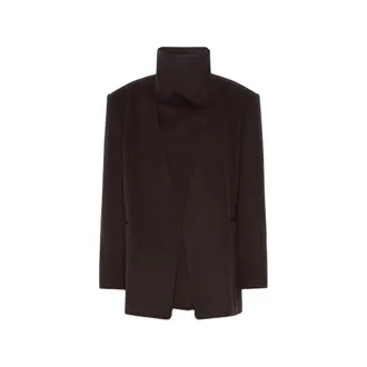 Sportmax High-neck Virgin Wool Jacket