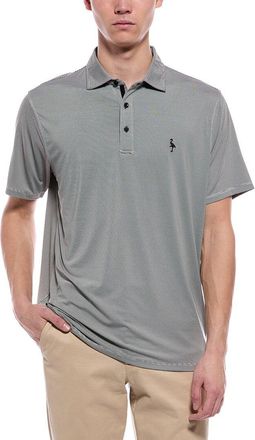 Tailorbyrd Tailorbyrd Mini Stripe Performance Polo Shirt