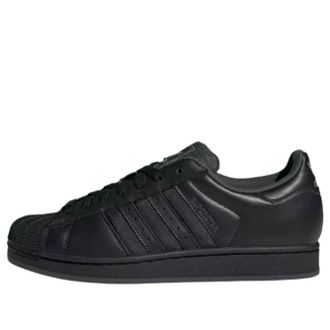 adidas (WMNS) adidas Superstar II Core Black Grey Silver IH9297